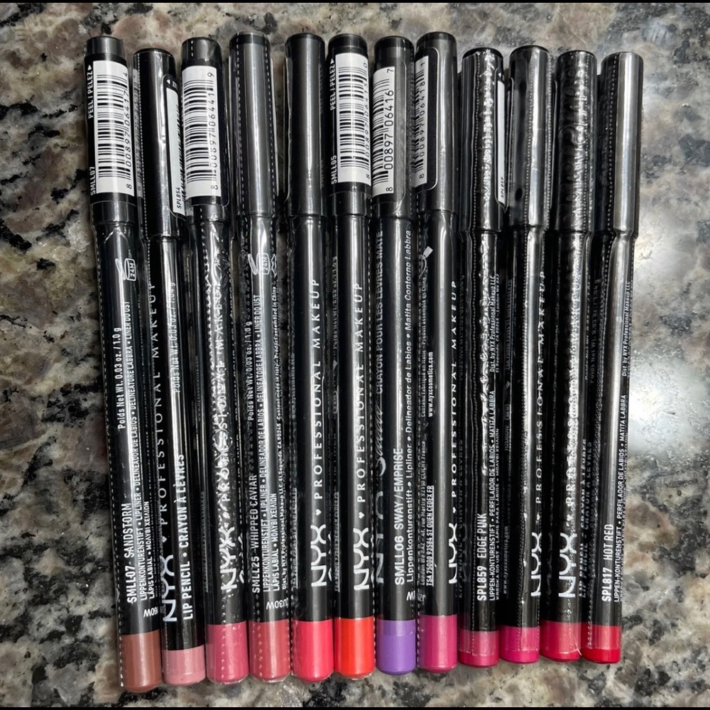 NYX lip liners BUNDLE